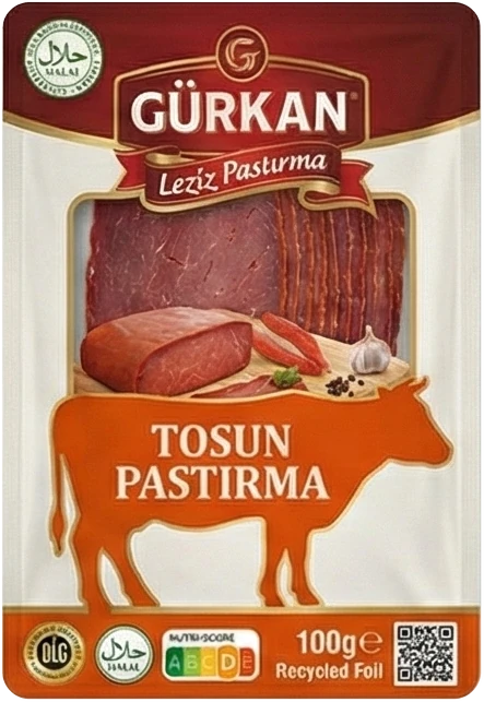 Acılı Tosun Pastırma paketi