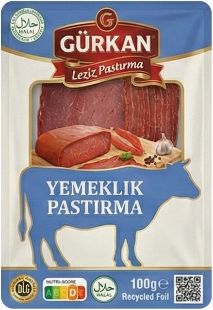 Yemeklik Pastırma paketi